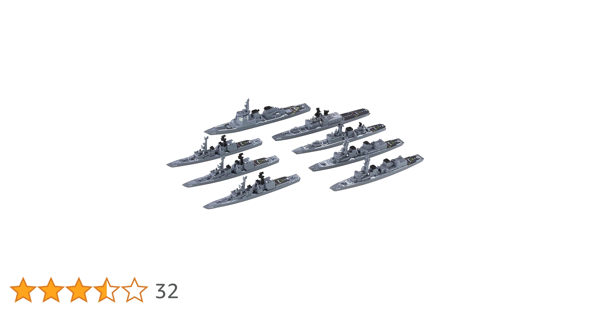 フジミ模型 1/3000 集める軍艦シリーズNo.1、No.2、No.3 セット フジミ模型 1/3000 集める軍艦シリーズNo.1、No.2、No.3 セット